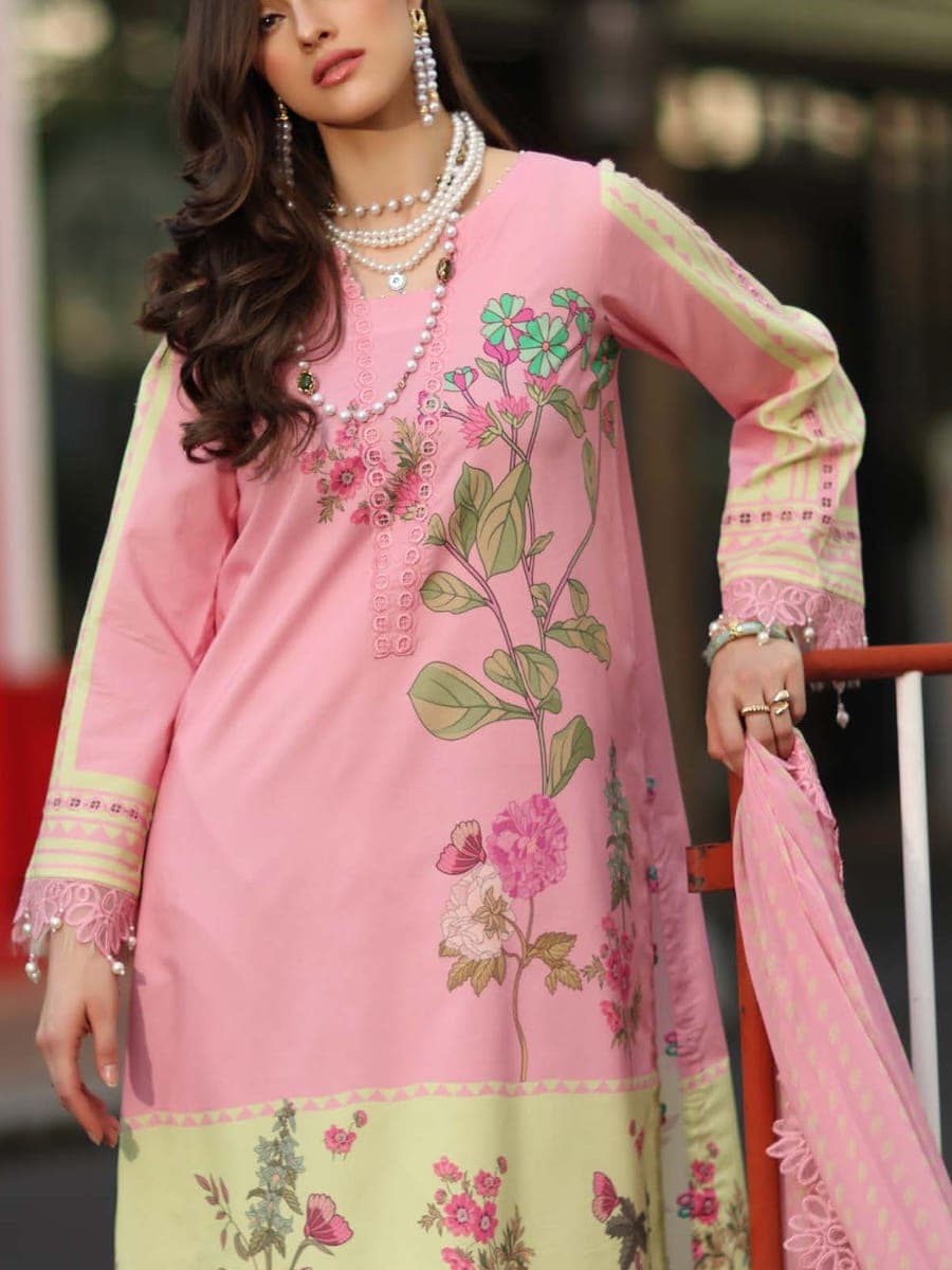 Pakistani Three Piece 22 — back view