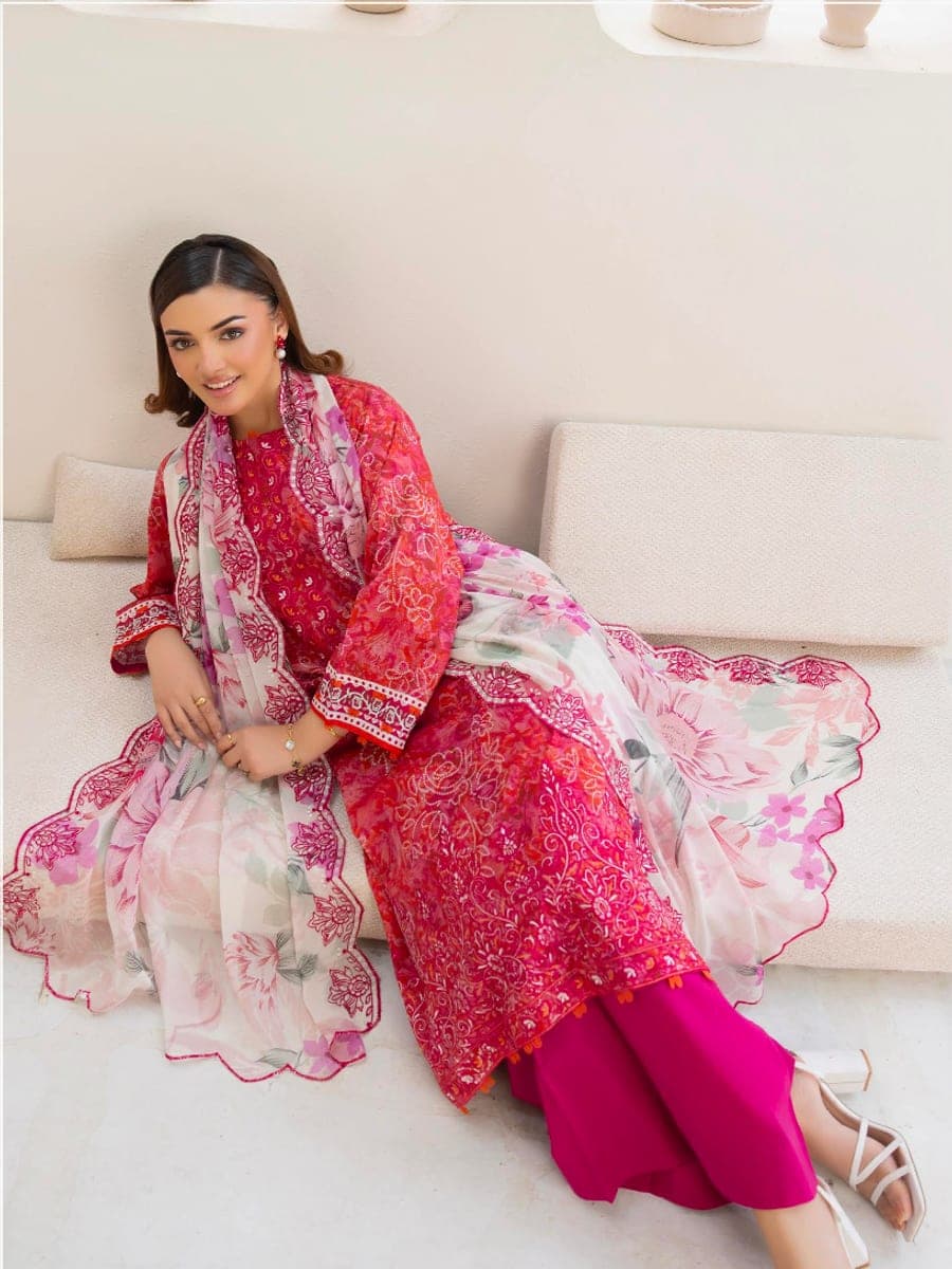 Pakistani Three Piece 37 — back view