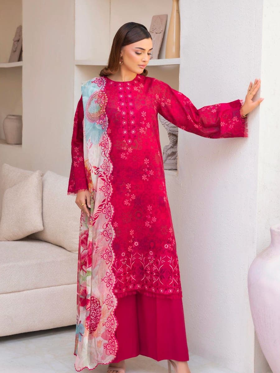 Pakistani Three Piece 40 — back view