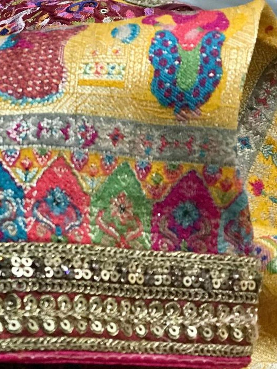 Indian Saree 05 — back view