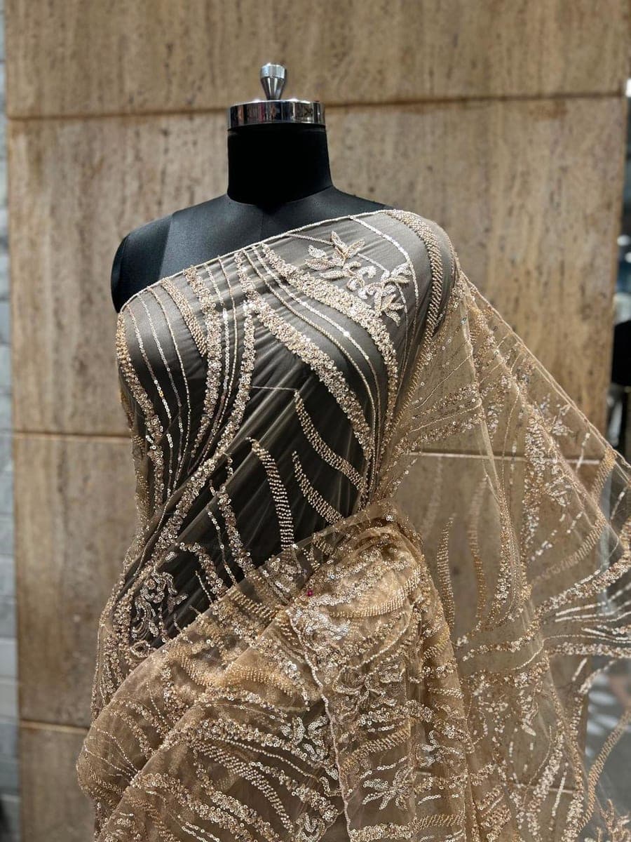 Indian Saree 08 — back view